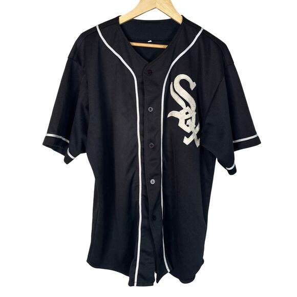 Vintage 90s MLB XL Chicago White Sox ON FIELD Baseball Jersey Button Front #20 - Picture 1 of 5